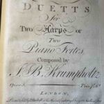 Krumpholtz, Jean-Baptiste - Two duetts opera 5